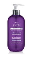 HAIR COMPANY Tech Pre treatment K-shampoo 500ml čistící šampon pro vlasy před ošetřením