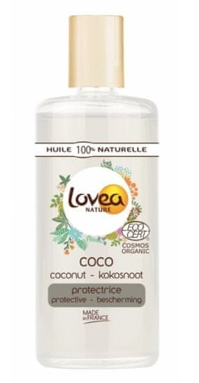 Lovea 100% natural Coco protective oil 100ml přírodní BIO ochranný tělový olej Kokos