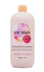 Inebrya Ice cream Keratin restructuring shampoo 1000ml šampon s keratinem
