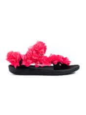 Amiatex Designové dámské růžové sandály bez podpatku, odstíny růžové, 39