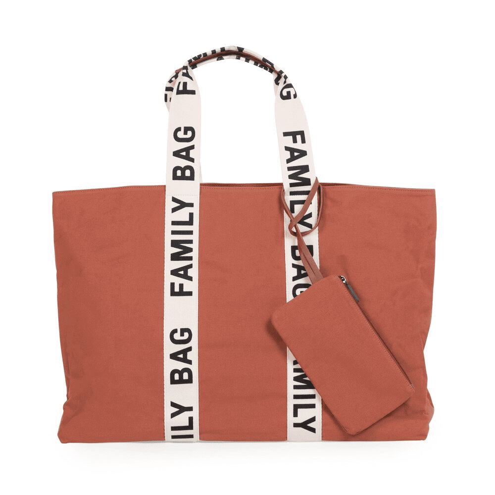 Levně Childhome Cestovní taška Family Bag Canvas Terracotta