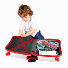 Joummabags Dětský cestovní kufr na kolečkách / odrážedlo HAPPY TRAVEL Strašidýlka, 3729866