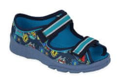 Befado chlapecké sandálky MAX 969X164 modré velikost 25