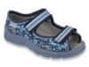 chlapecké sandálky MAX 969X159 modré, MOTO velikost 27