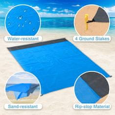 Cool Mango Zložitelná přenosná podložka na pláž nebo kempování, vodotěsná deka - Beachmat