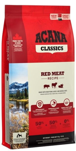 Levně Acana RED MEAT 14,5 kg CLASSICS