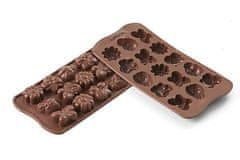 Silikomart forma na čokoládu Choco Spring-life (Jaro)
