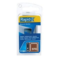 Rapid Spony Black&Decker, 970/8 mm, 1120 ks, blistr, RAPID