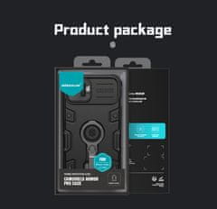 Nillkin  CamShield Armor PRO Magnetic Zadní Kryt pro Apple iPhone 14 Plus Black