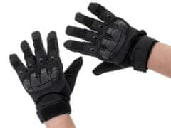 WOWO Taktické rukavice pro přežití s ochranou kloubů, velikost XL, barva černá