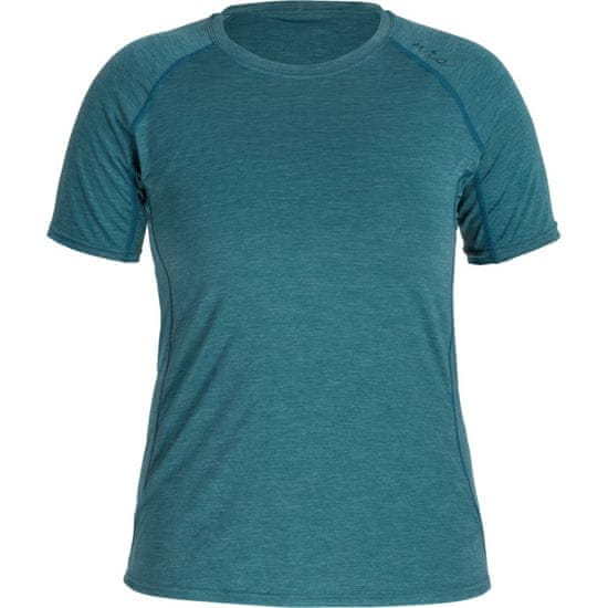 NRS Dámske trička H2Core Silkweight, UV50+, krátke rukávy, Mediterranea