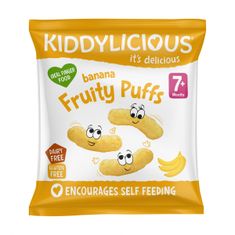 Kiddylicious KIDDYLICIOUS Křupky - Banán 10 g