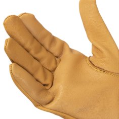 W-TEC Kožené moto rukavice Black Heart Skull Gloves (Velikost: XL, Barva: camel)