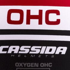 Cassida Moto přilba Oxygen Jawa OHC červená matná/černá/bílá (Velikost: S (55-56))