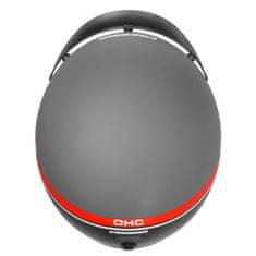 Cassida Moto přilba Oxygen Jawa OHC šedá matná/červená/černá/bílá (Velikost: S (55-56))