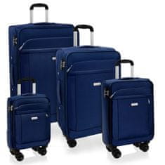 AVANCEA® Sada cestovních kufrů GP8170 modrá 4W XS,S,M,L