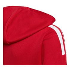 Adidas Mikina červená 123 - 128 cm/XS Squadra 21 Hoody