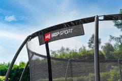 Hs Hop-Sport Trampolína 12 ft (366 cm) s vnitřní sítí Černo / modrá