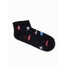 OMBRE Pánské ponožky LALA černé MDN20608 39-42