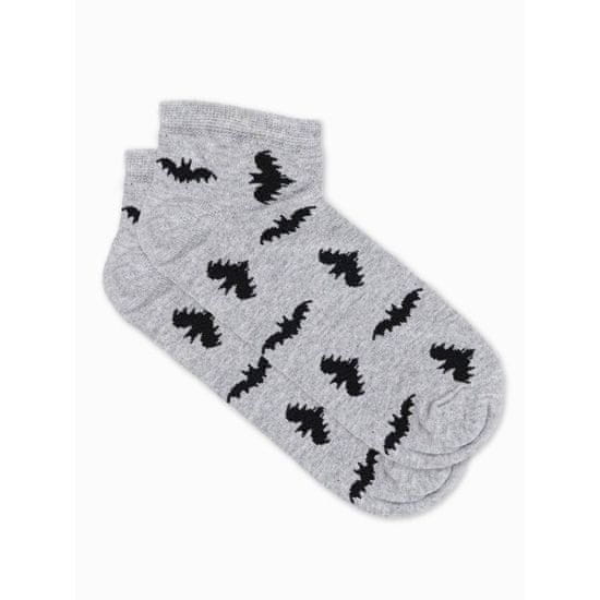 OMBRE Pánské ponožky LALA šedé MDN20607