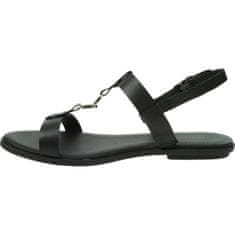 Tommy Hilfiger Sandály černé 41 EU Flat Sandal