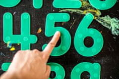 TickIt Číslice - zelené silikónové (10 ks)