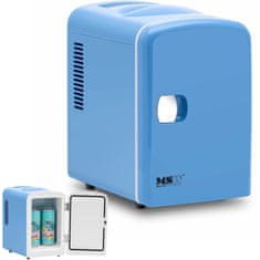 shumee Mini pokojová autochladnička s funkcí ohřevu 12 / 240 V 4 l - modrá