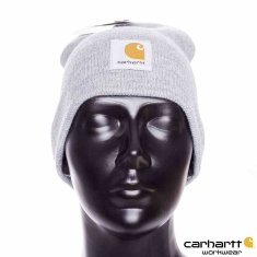 Carhartt Carhartt Akrylová pletená čepice Heater Grey