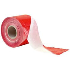 Euronářadí Páska výstražná, 80 mm x 250 m, červeno-bílá