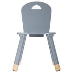 Atmosphera Židle pro děti, šedá, 50 x 28 x 28 cm