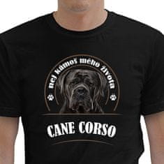 STRIKER Pánské tričko cane corso Barva: Černá, Velikost: S
