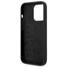 Bmw BMHCP14XSILBK silikonové pouzdro iPhone 14 PRO MAX 6.7" black Silicone Metal Logo