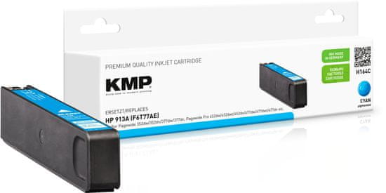 KMP HP 913A (HP F6T77AE) modrý inkoust pro tiskárny HP