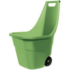 nabbi Plastový zahradní vozík IWO55Z 55 l - olivová