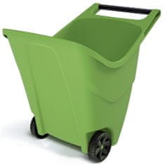nabbi Plastový zahradní vozík IWO85Z 85 l - olivová