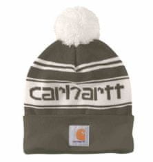 Carhartt Kšiltovka Carhartt Knit PomPom Cuffed Logo Arborvitae Cap