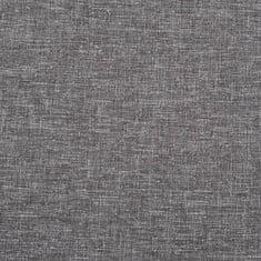 Petromila Skládací kočárek pro psa šedý 76x50x100 cm oxfordská tkanina