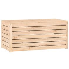 Greatstore Zahradní box 101 x 50,5 x 46,5 cm masivní borové dřevo