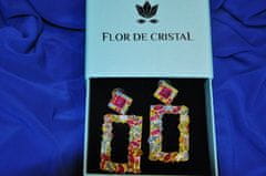 Flor de Cristal Náušnice Bibiana - Náušnice s krystaly