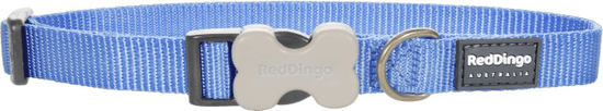 RED DINGO Nylonový obojek classic bledě modrý