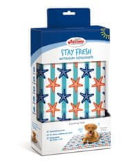 RECORD Chladící podložka pro psa STAY FRESH s hvězdičkami L 80 x 90 cm