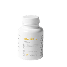 LifesaveR Vitamín C 60 kapslí (700 mg)