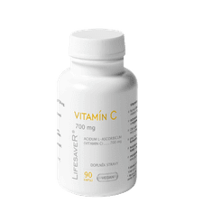 LifesaveR Vitamín C 90 kapslí (700 mg)