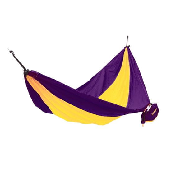 King Camp Houpací síť Parachute - purpurovo-žlutá