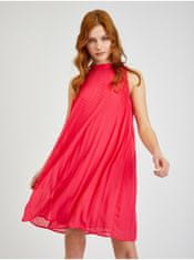 Orsay Tmavě růžové dámské plisované šaty 34