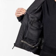 Ozone Dámská bunda na motorku Dart stříbrno-černá Velikost: XL