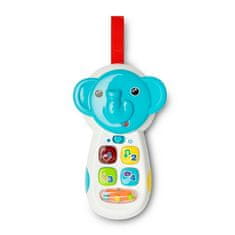 TOYZ Dětská edukační hračka telefon slon