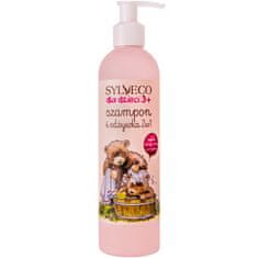 Sylveco šampon a kondicionér 2v1 pro děti od 3 let - šampon a kondicionér, které neštípou oči, pro každodenní péči o dětské vlásky, 300ml