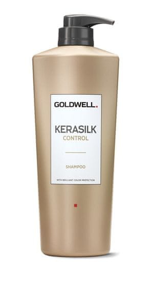 GOLDWELL Kerasilk Control shampoo 1000ml šampon na nepoddajné vlasy
