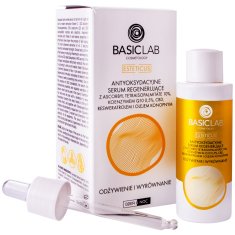 BasicLab sérum s askorbyltetraisopalmitátem, vyhlazování vrásek; ochrana proti volným radikálům, 30ml